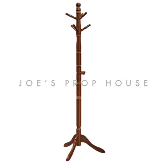 Brigitte Wood Coat Stand Brown