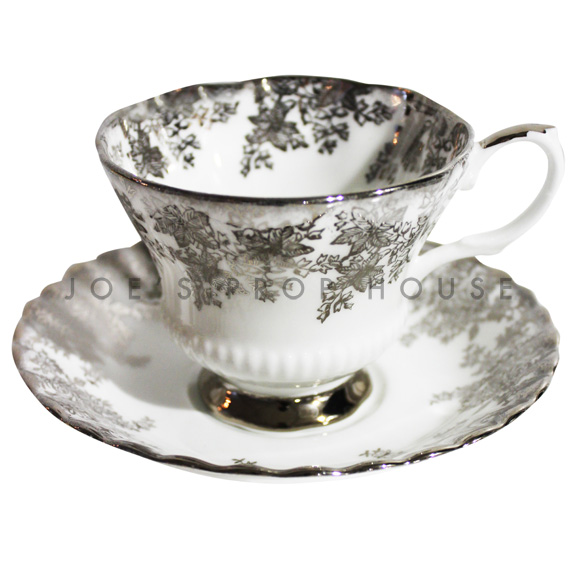 Laura Floral Teacup and Saucer