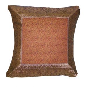 Brown Square Pillow