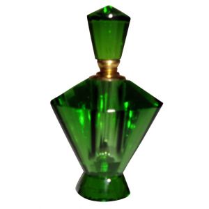 Bouteille de Parfum Diamant Verte