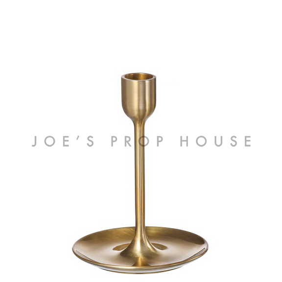 Maxwell Candlestick Gold H6in