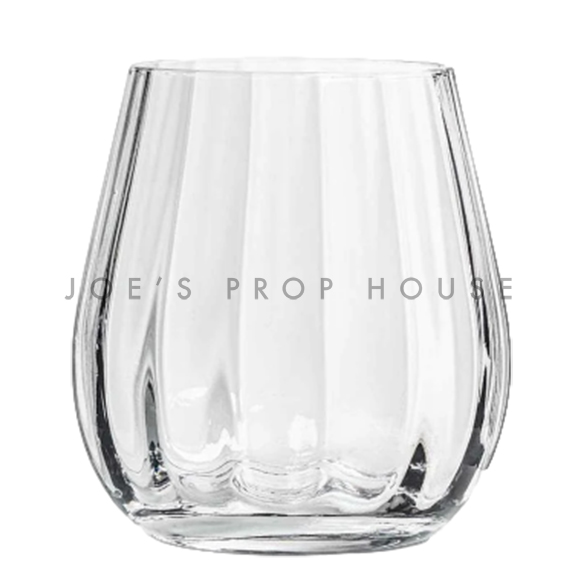 Adilah Clear Glass Vase D4in