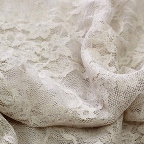 Nude LACE OVERLAY Tablecloth Round 120in