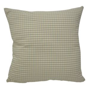 Blue & Beige Checkered Pillow 