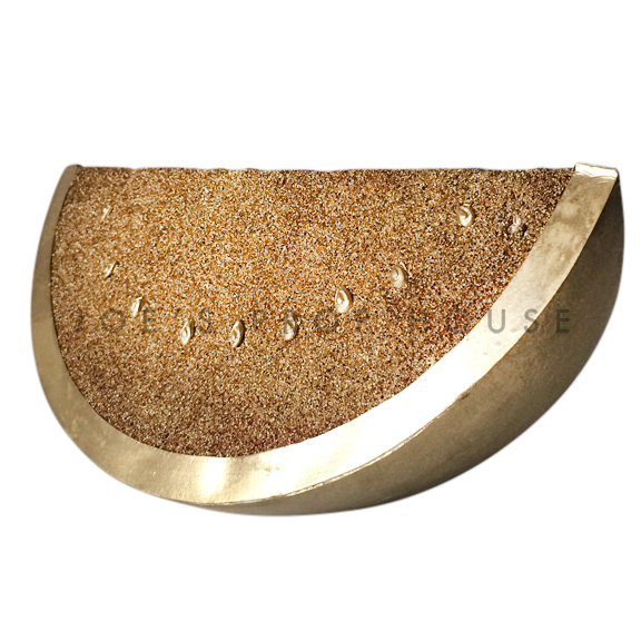 Artificial GOLD Watermelon Wedge