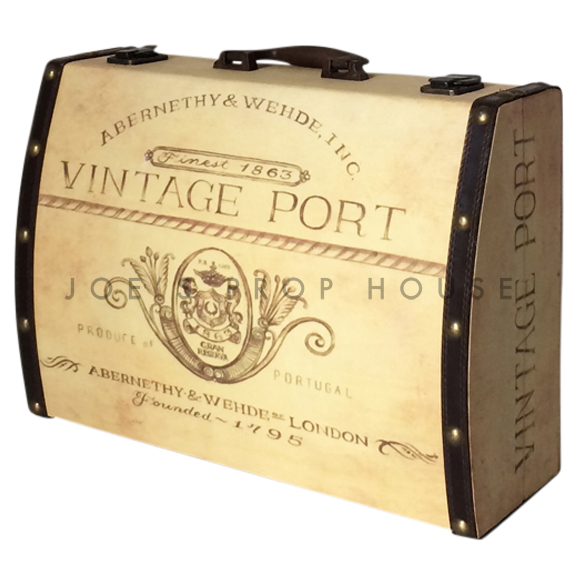 Vintage Port Hardshell Suitcase