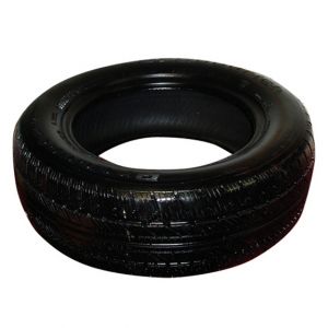 Black Painted Tire D16in