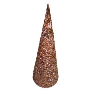 Bronze Glitter Christmas Tree