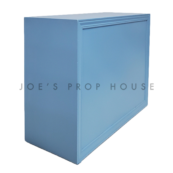 Half Wall Azul w/Molding W48in x D18in x H36in