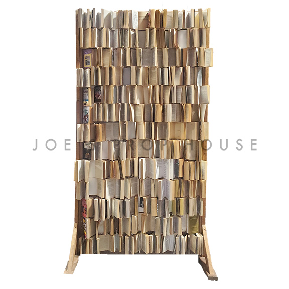 Paperback Book Self-Standing Wall W4ft x H8ft