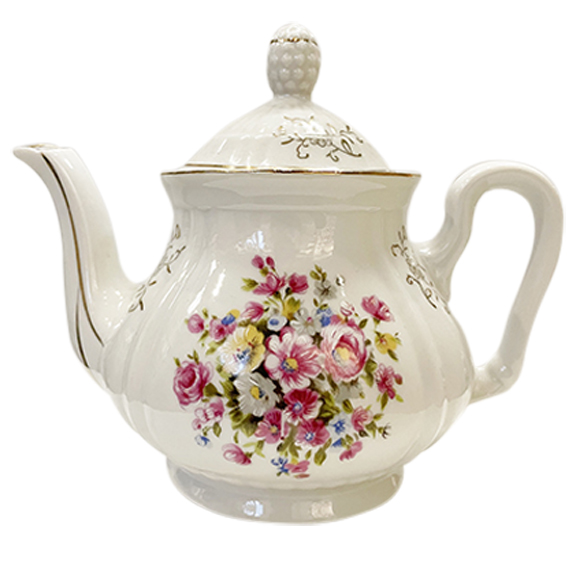 Garden Bouquet Porcelain Teapot