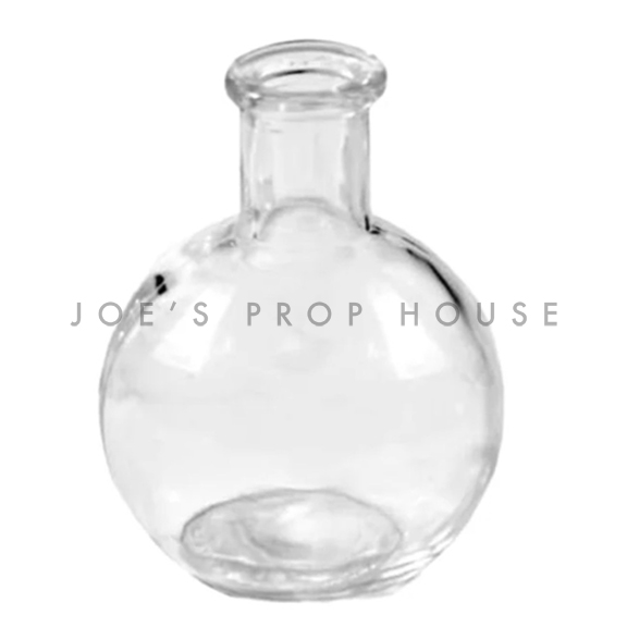 Ball Clear Glass Bud Vase