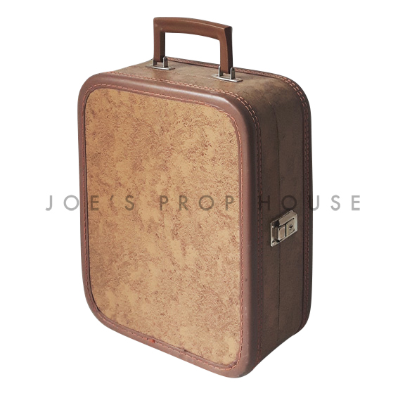 Taylor Hardshell Vanity Suitcase Brown