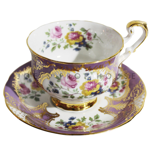 Madeleine Floral Teacup and Saucer