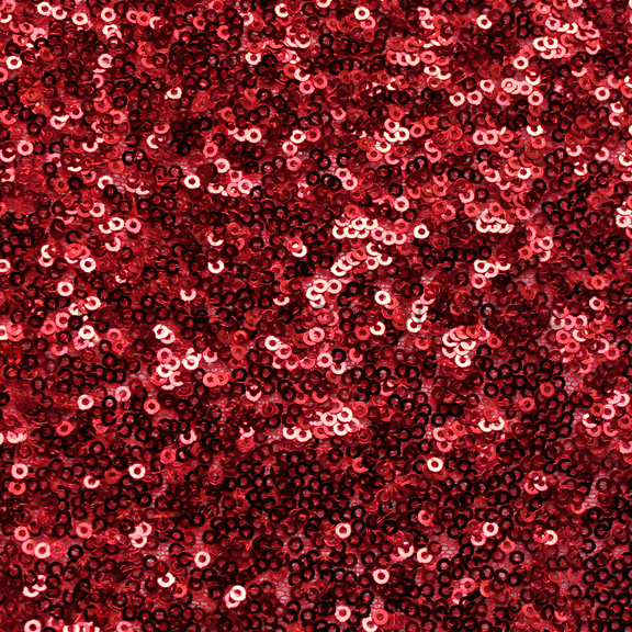 Red Caviar SEQUINS Tablecloth Round 132in