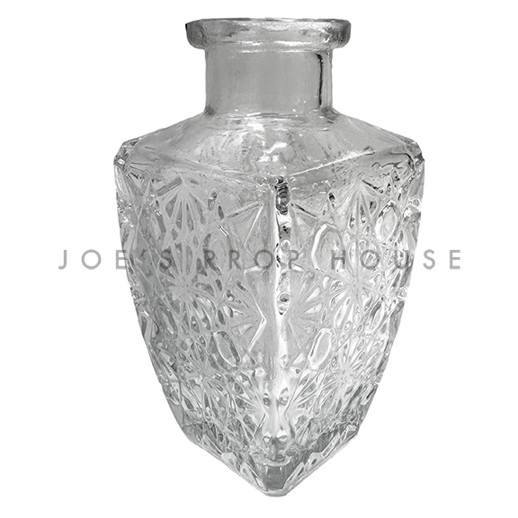 Tahlia Clear Cut Glass Bud Vase H5in