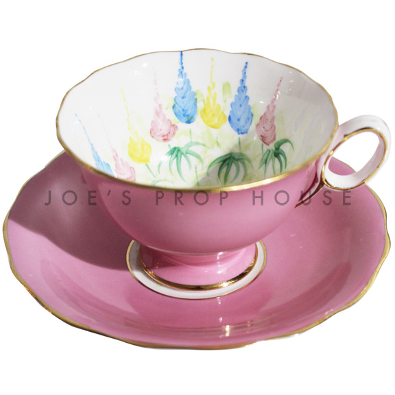 Lucille Floral Teacup and Saucer