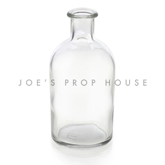 Medicine Clear Glass Bud Vase