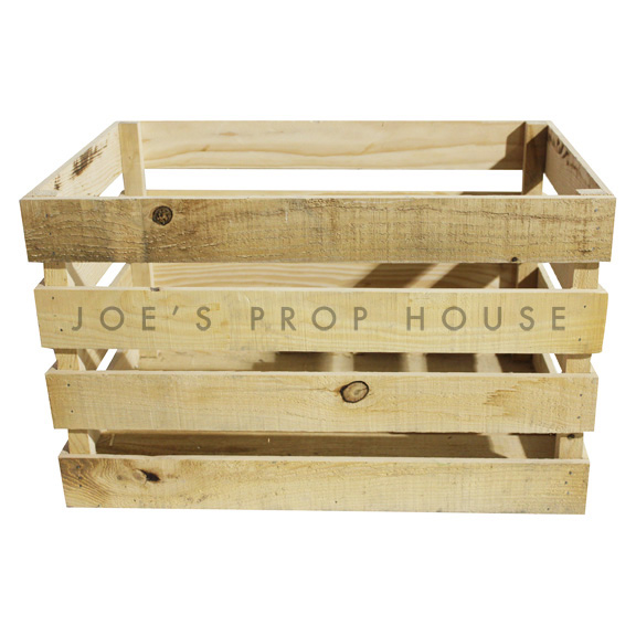 Wooden Crate Large Natural