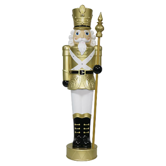 Gold Nutcracker H43in