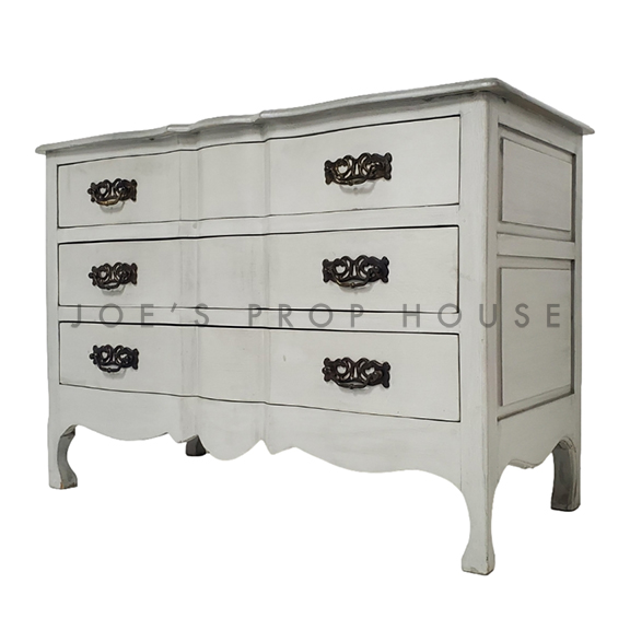 Irenna Three Drawer Sideboard Grey