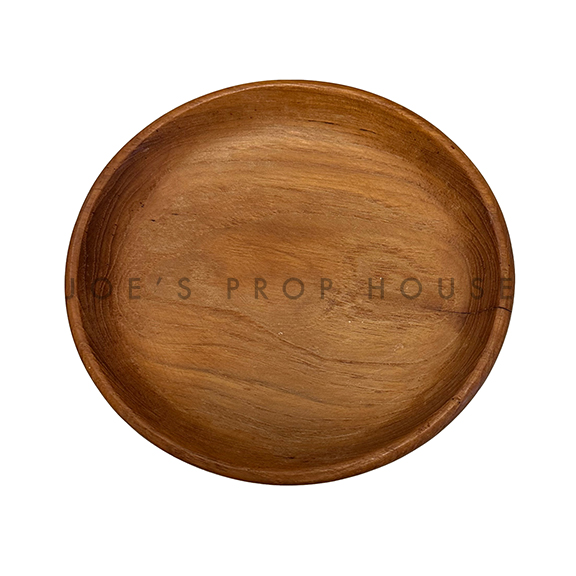 Ziad Round Acadia Wood Plate