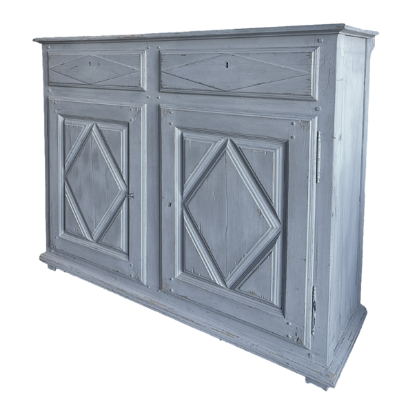 Valeria Double Door Sideboard Grey