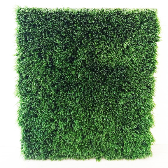 Artificial Long Blade Grass Rectangular Panel Green