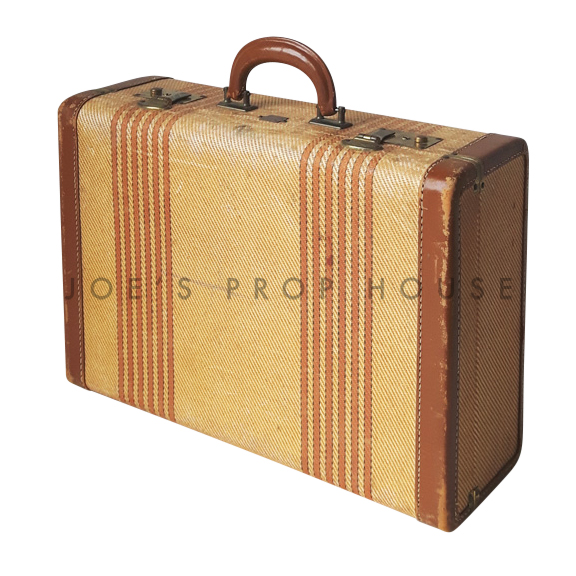 Lawrence Double Pinstripe Hardshell Suitcase SMALL